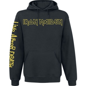 Iron Maiden Live After Death Mikina s kapucí černá