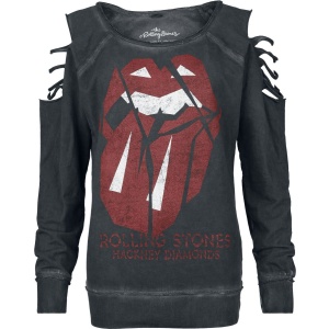 The Rolling Stones Hackney diamonds Dámská mikina charcoal