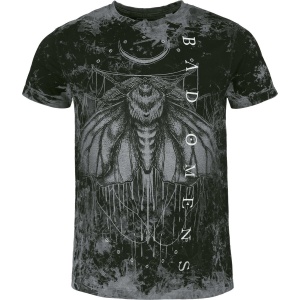 Bad Omens Shadow Moth Tričko černá
