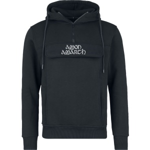 Amon Amarth Logo Mikina s kapucí černá