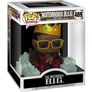 Notorious B.I.G. The Notorious B.I.G. Rocks (Pop! Deluxe) Vinyl Figur 489 Sberatelská postava standard - RockTime.cz