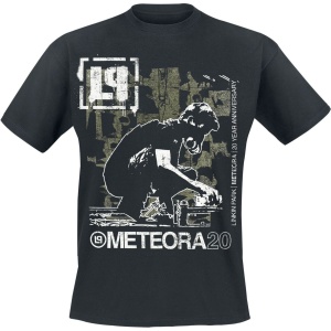 Linkin Park Drip Collage Tričko černá