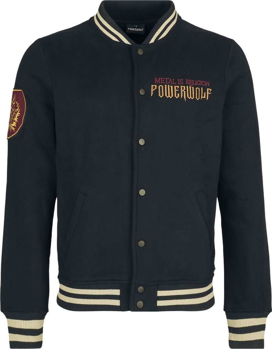 Powerwolf Metal is Religion Varsity Jacket College bunda vícebarevný - RockTime.cz