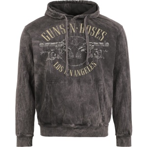 Guns N' Roses Bullet Logo Mikina s kapucí šedá - RockTime.cz