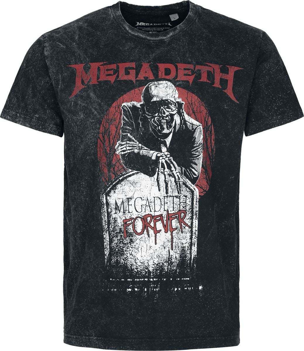 Megadeth Forever Tričko antracitová - RockTime.cz