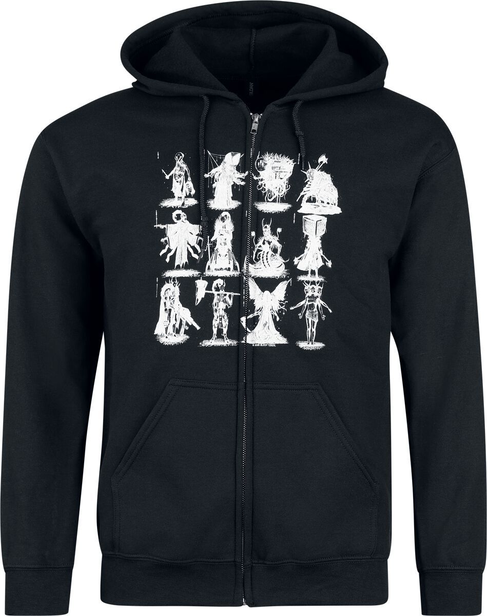 Sleep Token Grid Mikina s kapucí na zip černá - RockTime.cz Sleep Token Grid Mikina s kapucí na zip černá - RockTime.cz