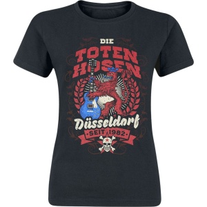 Die Toten Hosen Düsseldorf Dámské tričko černá - RockTime.cz