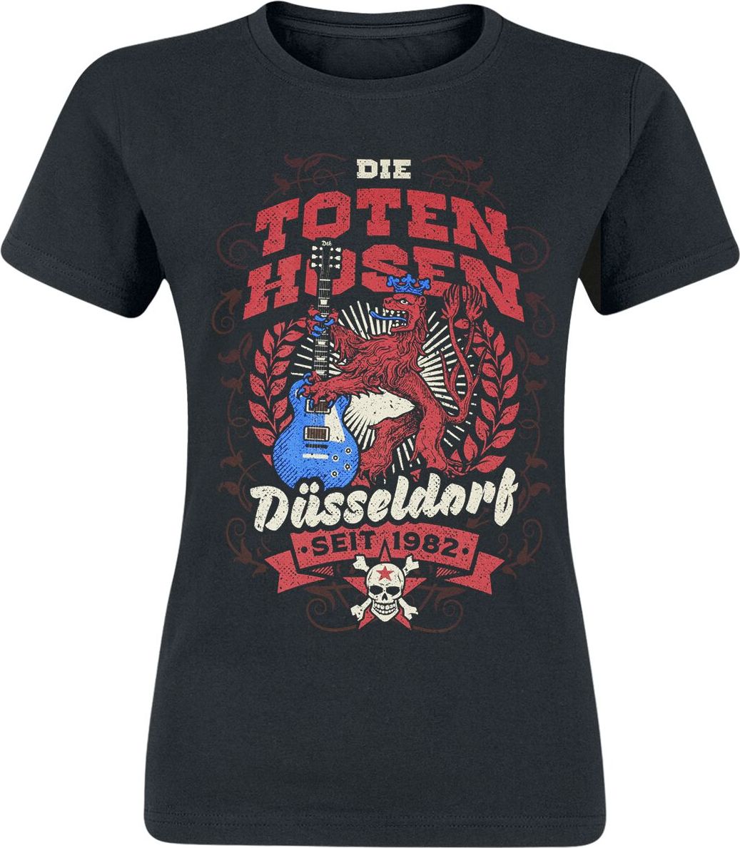 Die Toten Hosen Düsseldorf Dámské tričko černá - RockTime.cz