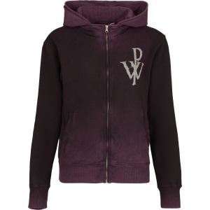 Powerwolf Crest Mikina s kapucí na zip červená