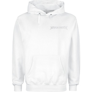 Megadeth Album 17 Cover Mikina s kapucí bílá