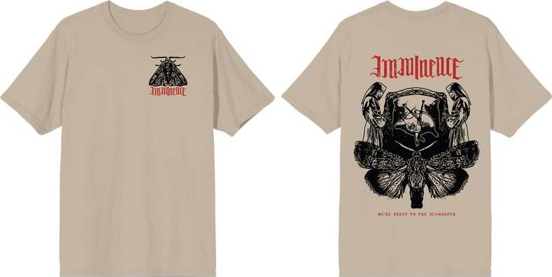 Imminence Sacrifice Tričko béžová - RockTime.cz Imminence Sacrifice Tričko béžová - RockTime.cz