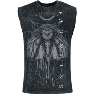 Bad Omens Shadow Moth Tank top šedá