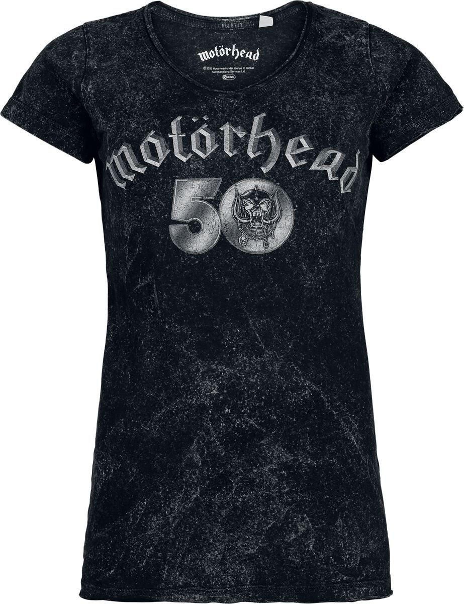 Motörhead Core 50th Dámské tričko šedá - RockTime.cz