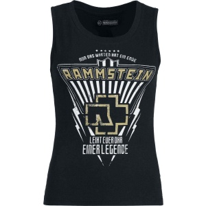 Rammstein Legende Dámský top černá